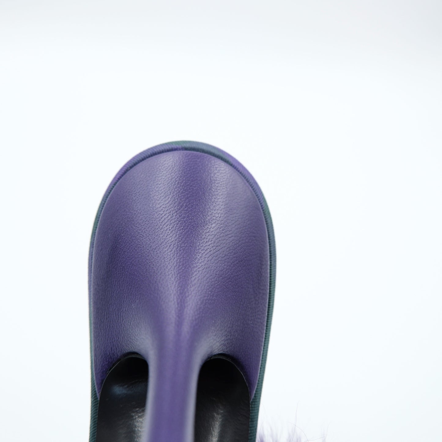 Burberry Ribbon Shearling Mules (Size 39)