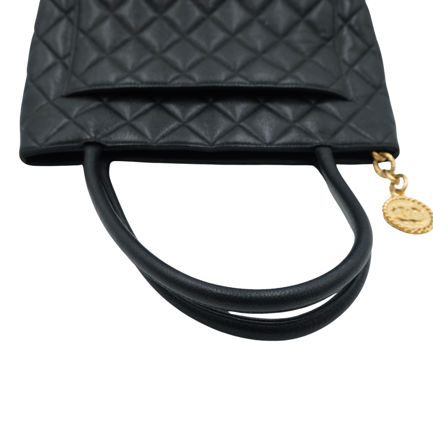Chanel Caviar Medallion Tote Bag