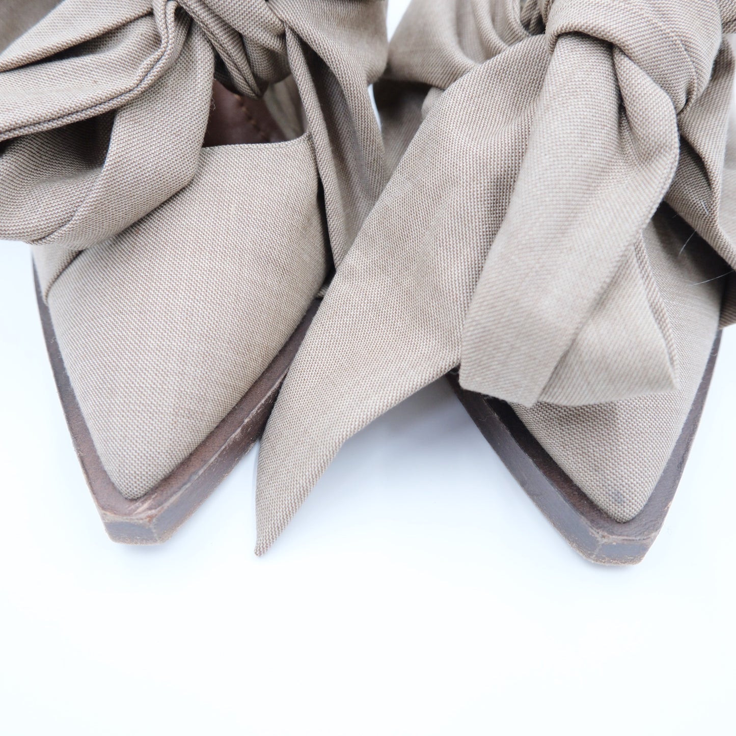 Burberry Tillington Ankle Wrap Mules