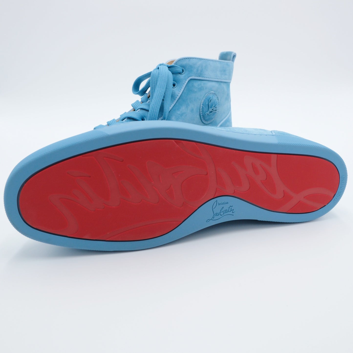 Christian Louboutin Louis Suede Sneakers (Size 44.5)