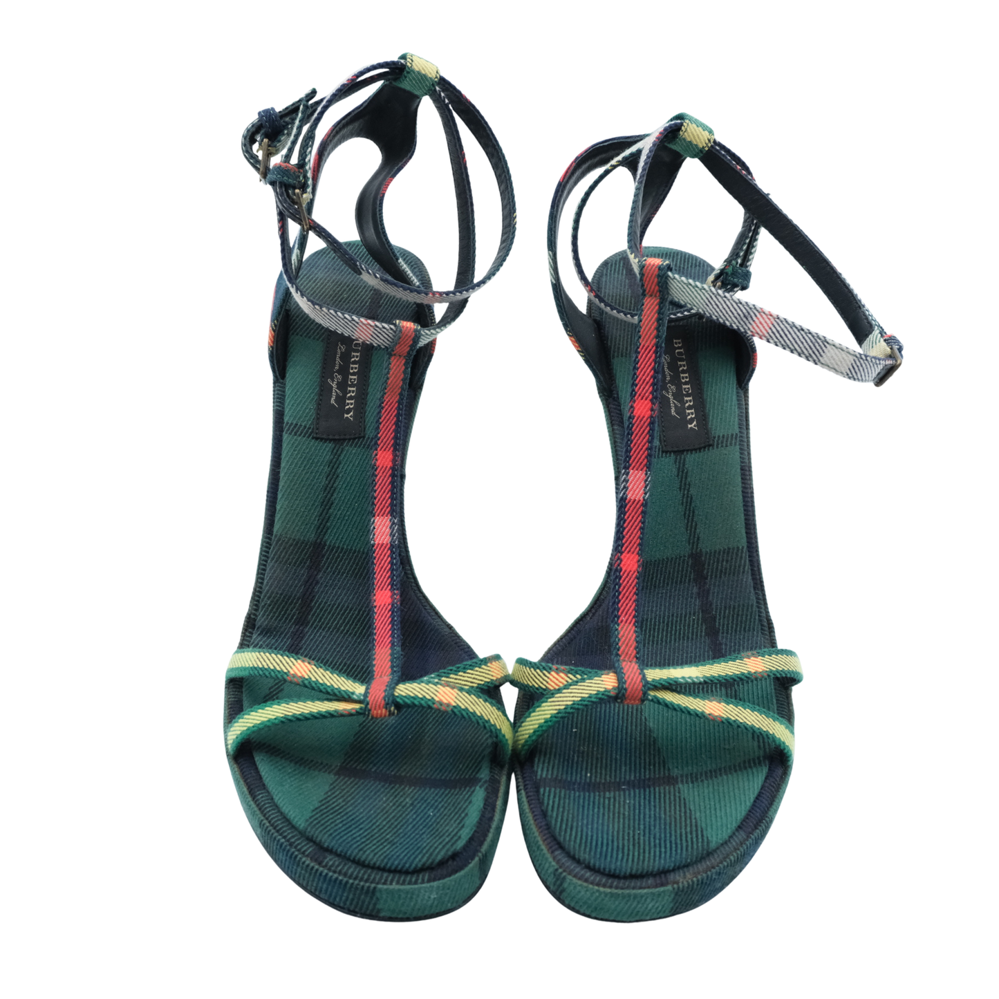Burberry Tartan Heels (Size 40)