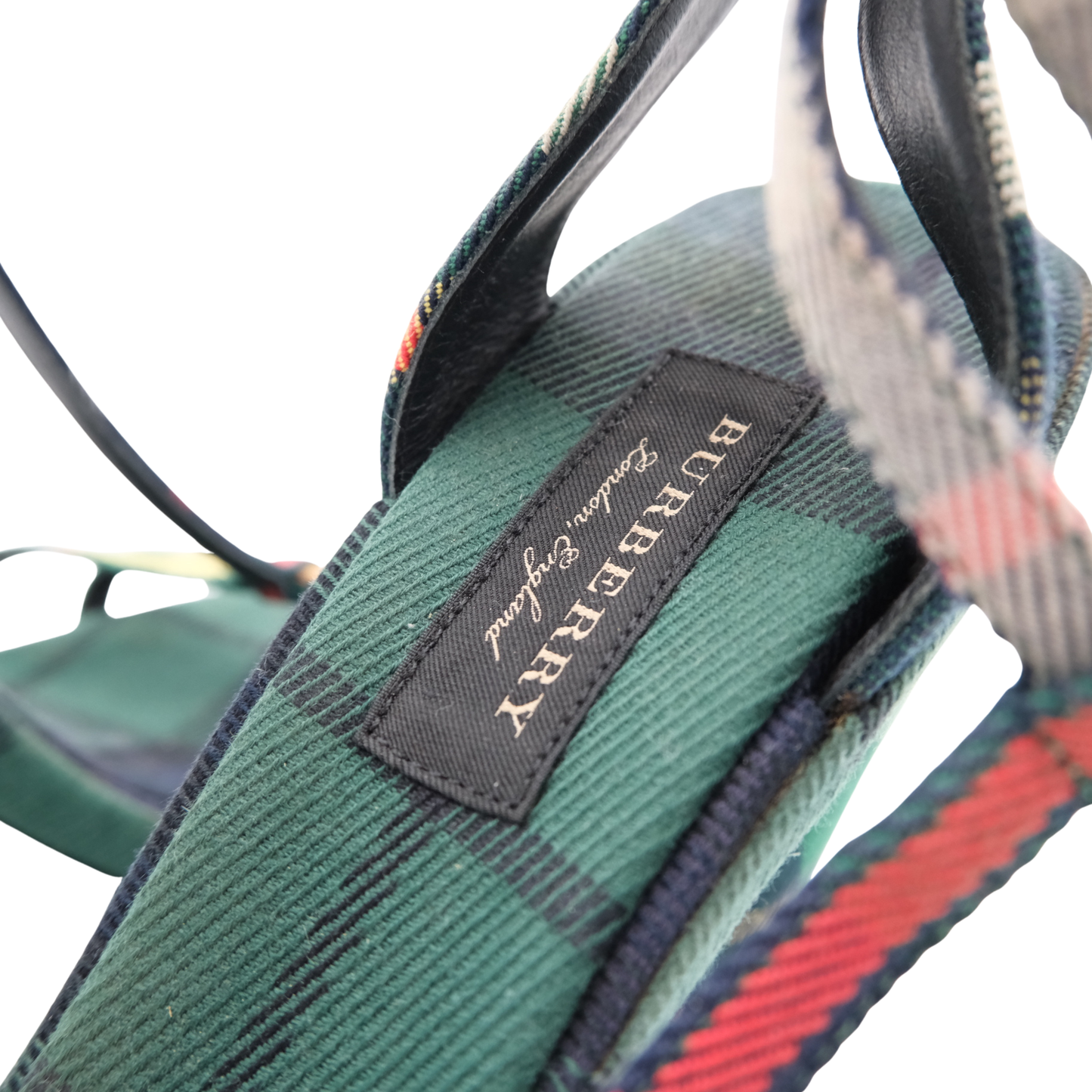 Burberry Tartan Heels (Size 40)