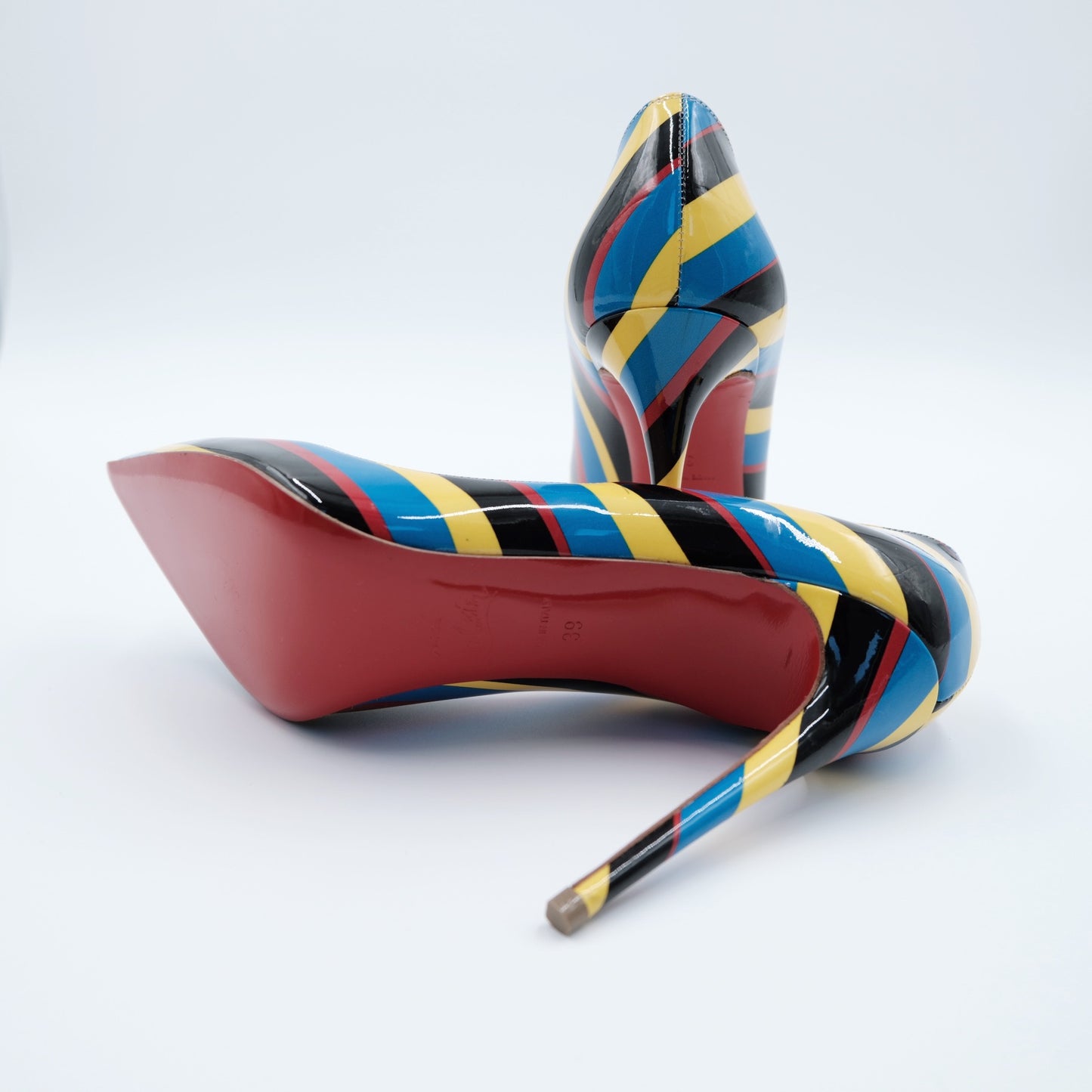 Christian Louboutin Airstripe Pigalle Pumps