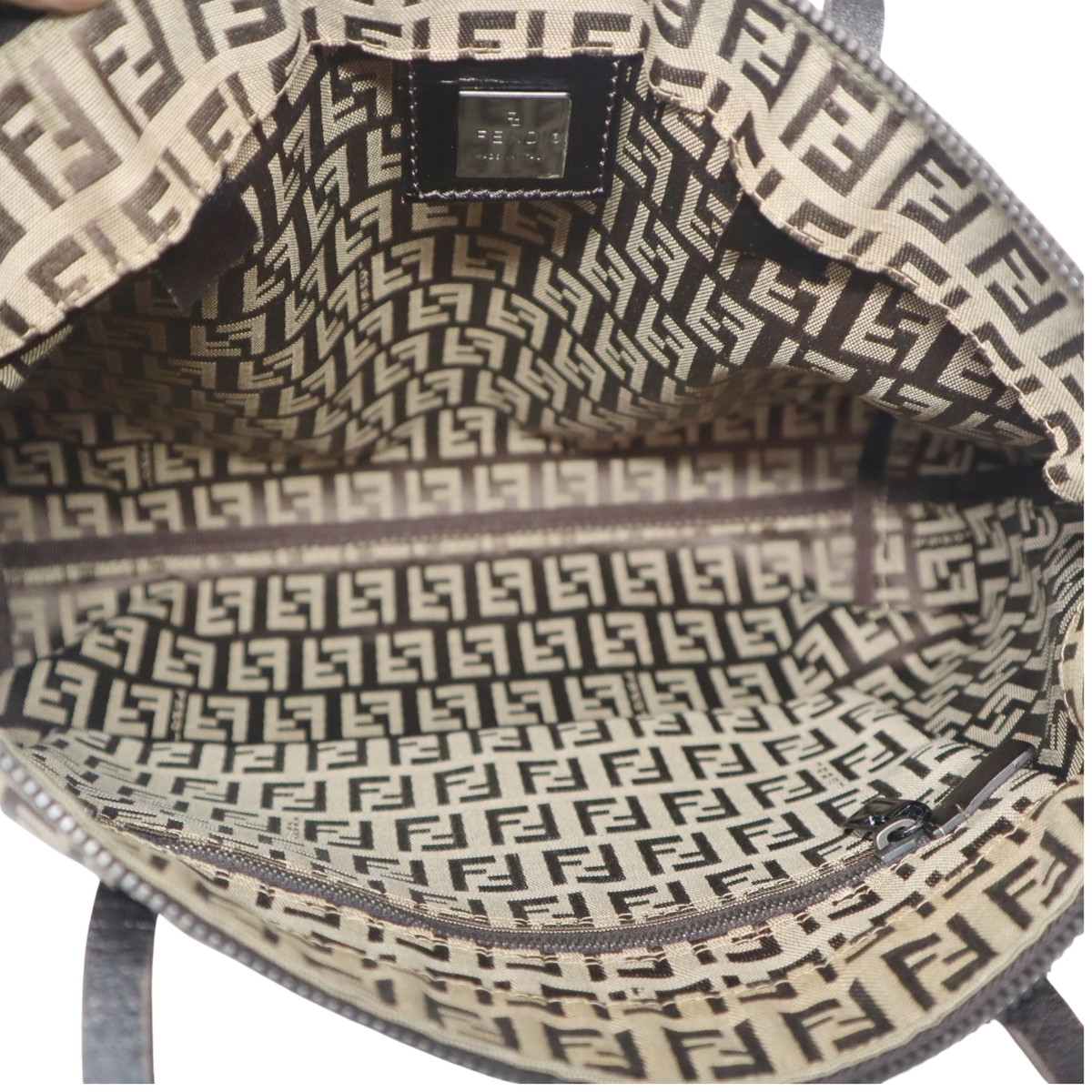 Vintage Fendi Monogram Tote Bag