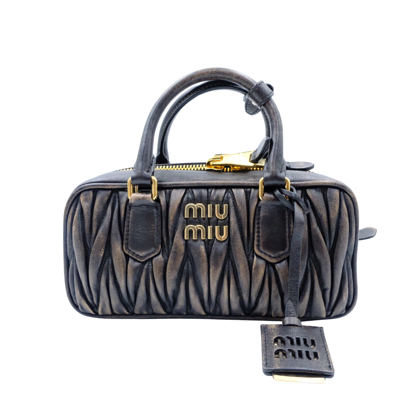 Miu Miu Arcadie Matelassé Tote Bag