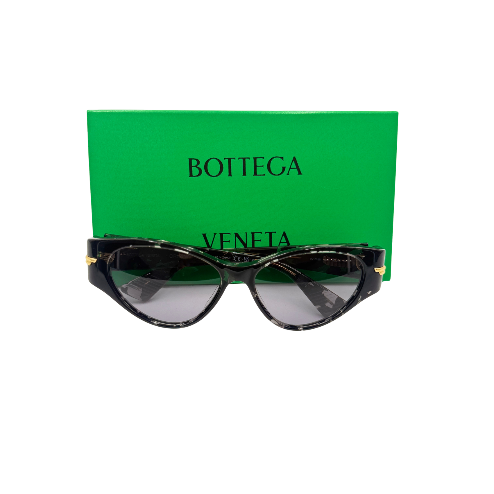 Bottega Veneta Havana Grey Sunglasses