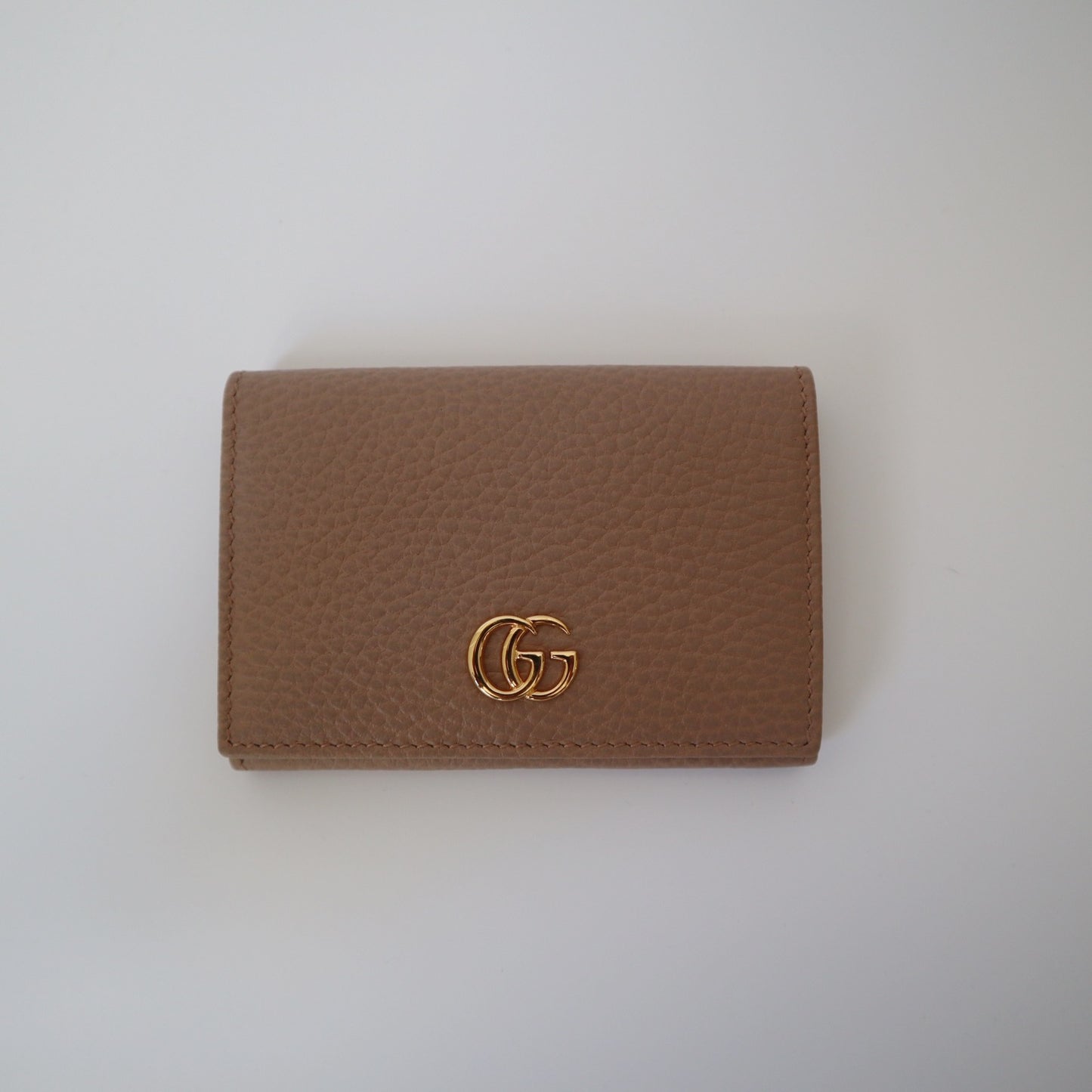 Gucci GG Marmont GG Logo Leather Card Case