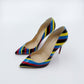 Christian Louboutin Airstripe Pigalle Pumps