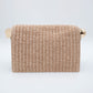 Jacquemus Rond Carre Raffia Clutch