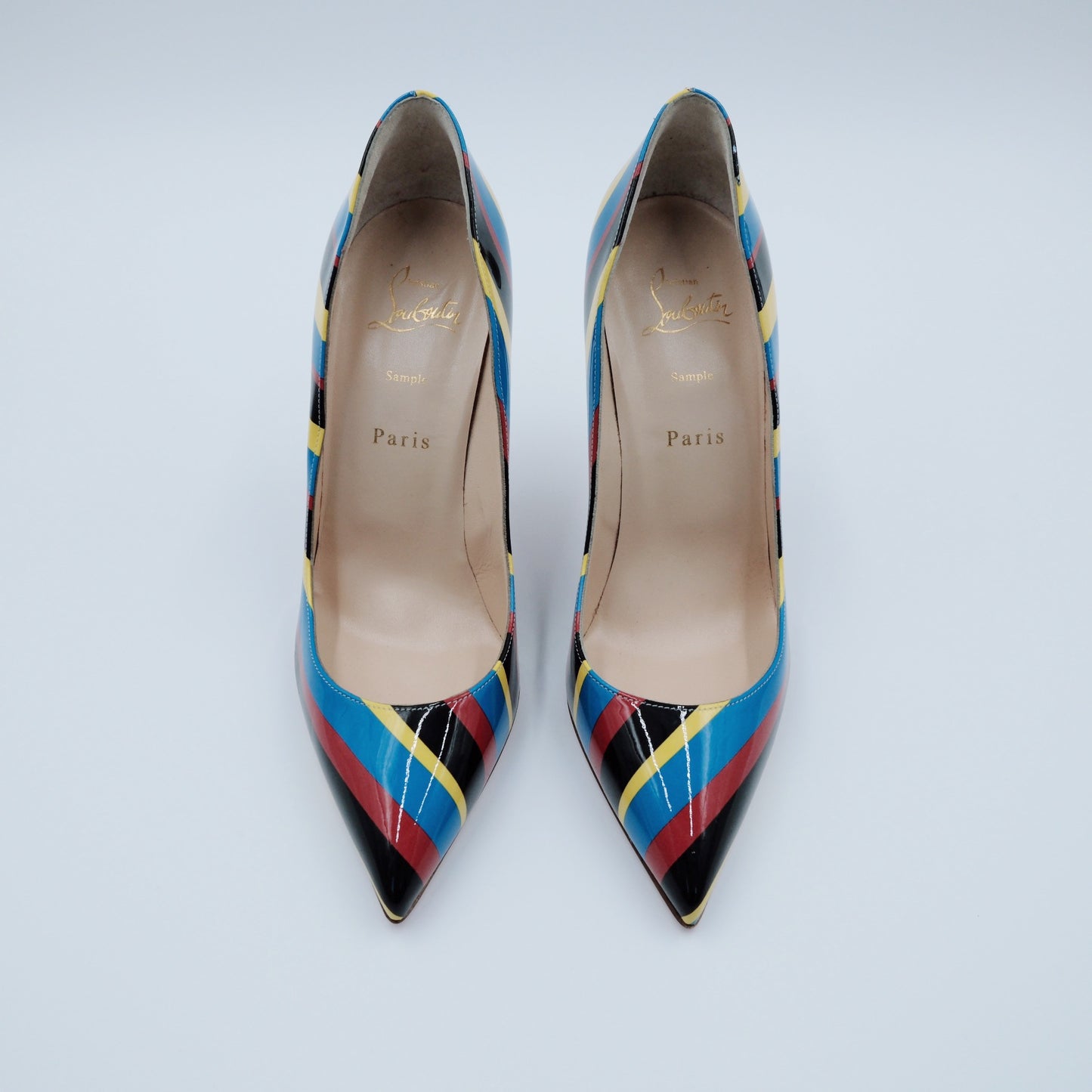 Christian Louboutin Airstripe Pigalle Pumps