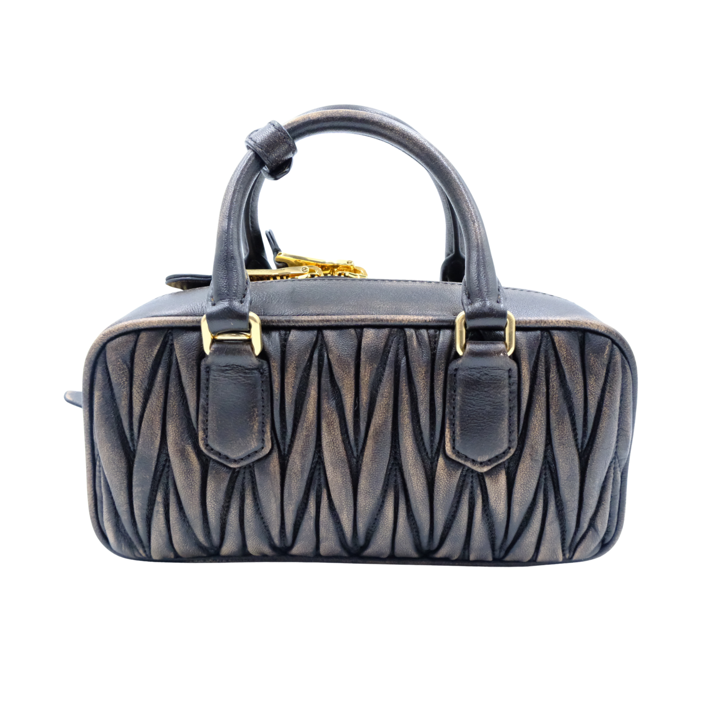 Miu Miu Arcadie Matelassé Tote Bag