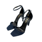 Saint Laurent Bea Denim Strap Heels (Size 39)
