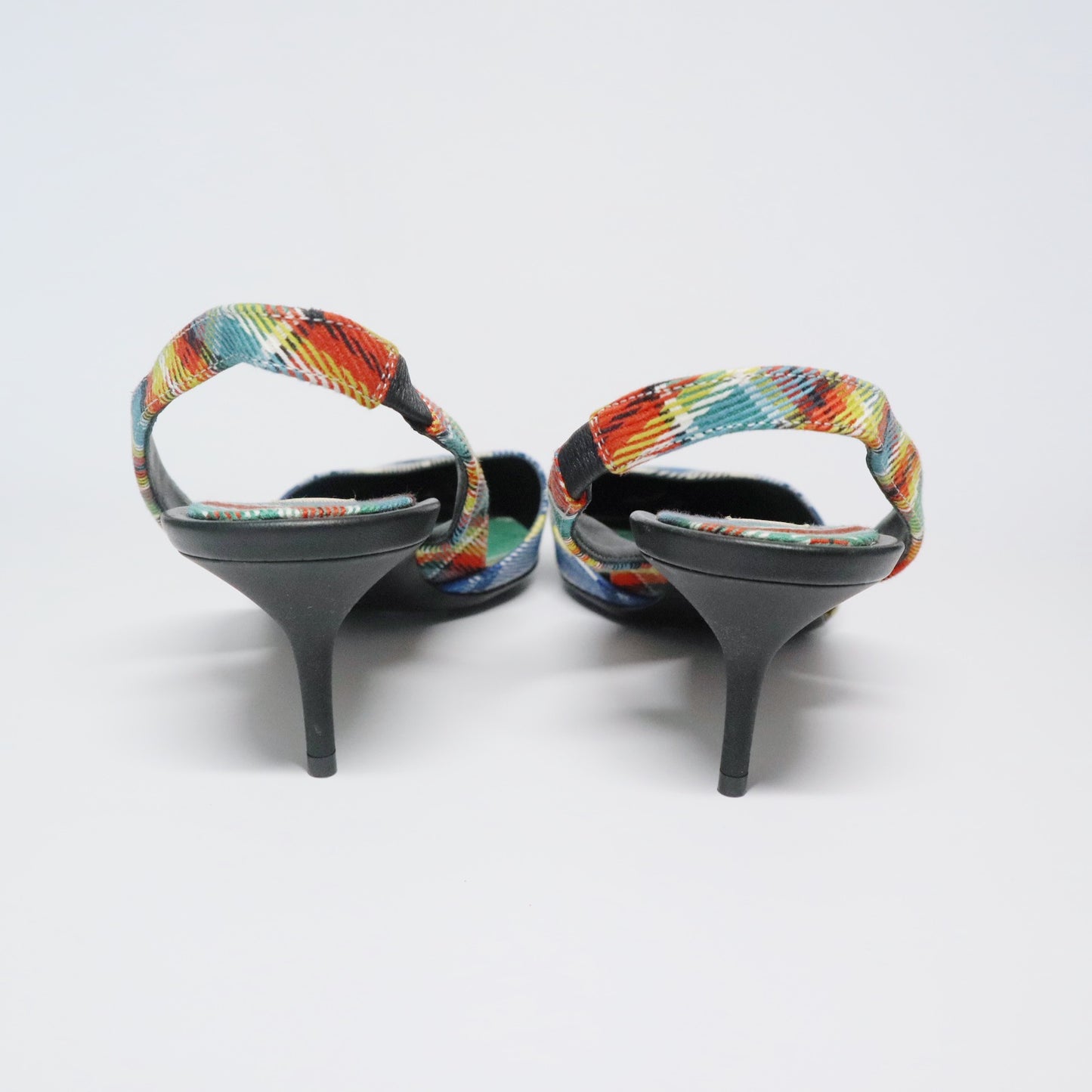 Burberry Tartan Slingback Heels