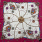 Vintage Celine Baroque Pink Handkerchief
