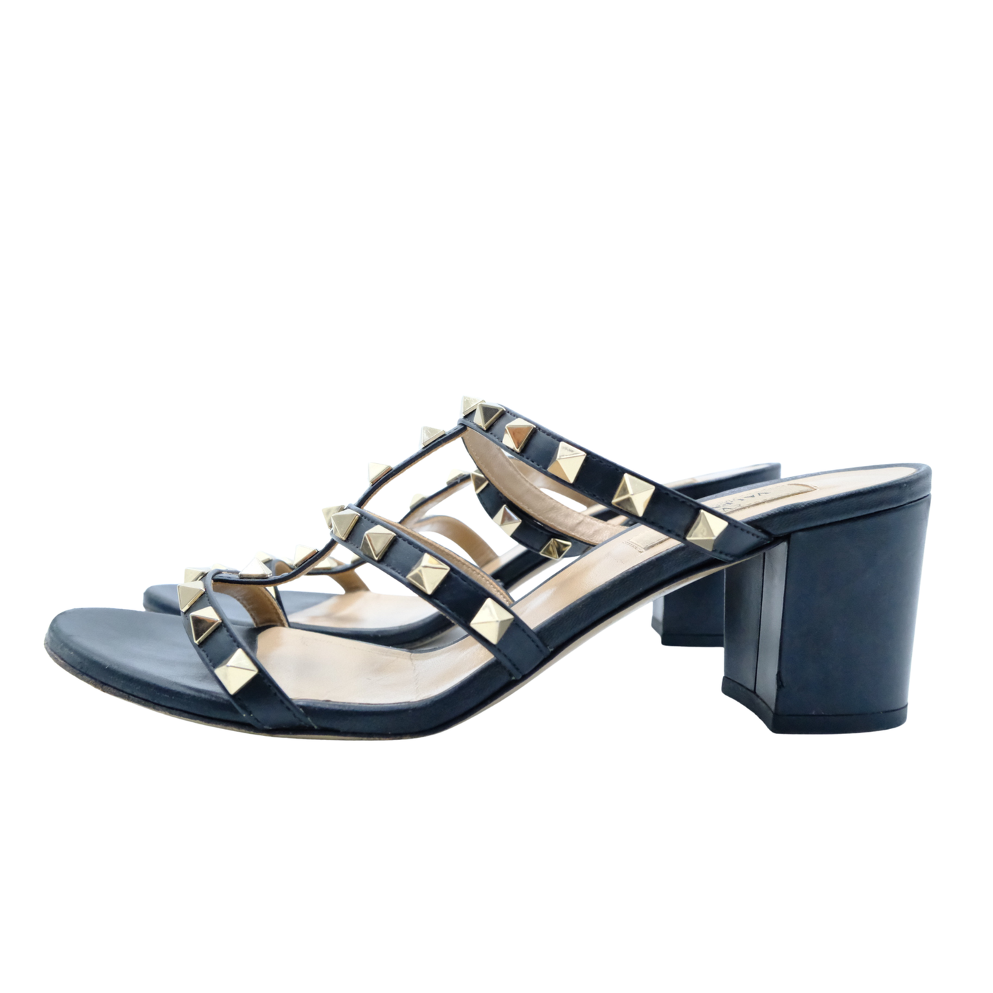 Valentino Garavani Rockstud Slide Sandals (Size 38.5)