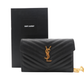 Saint Laurent Cassandre Envelope Chain Wallet