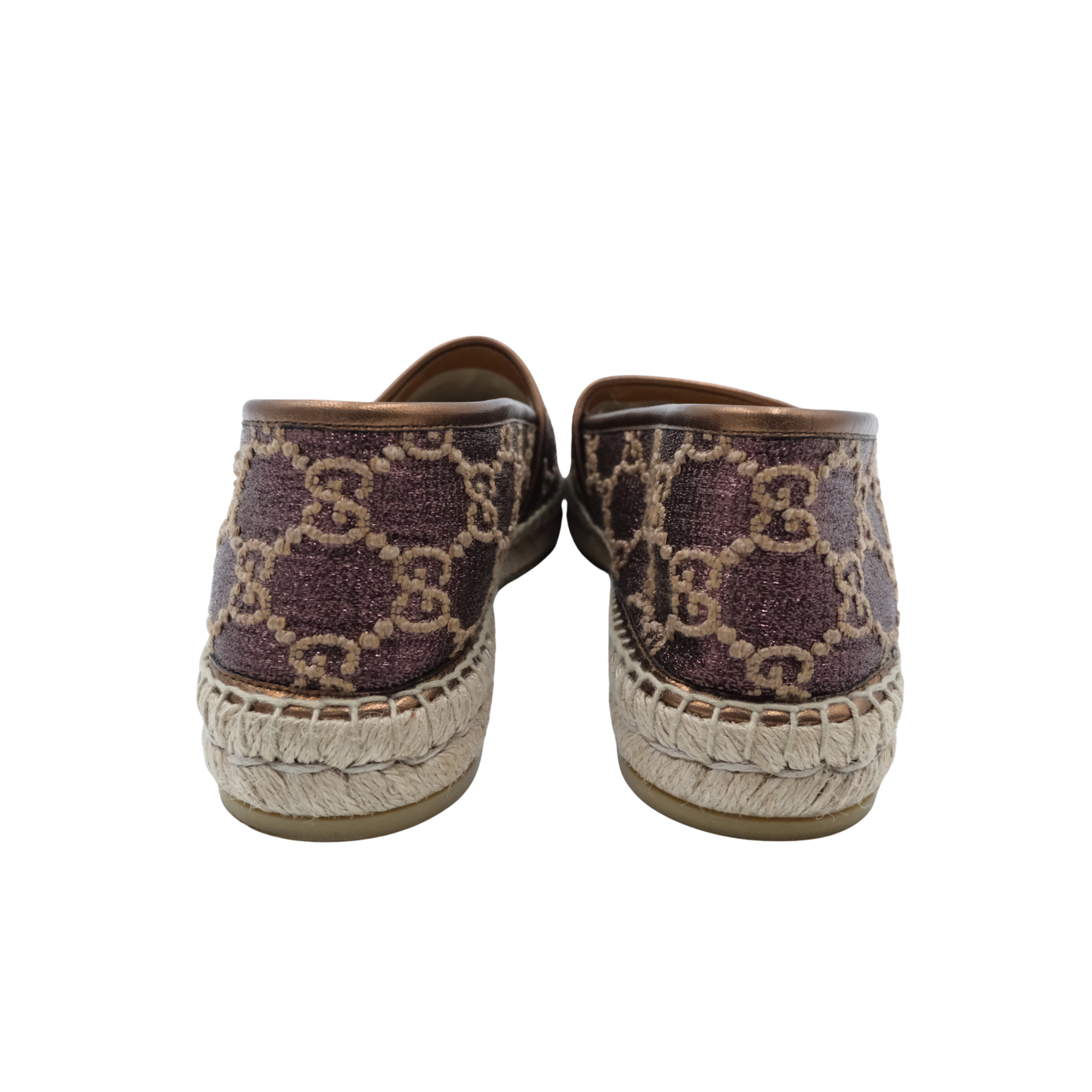 Gucci Metallic Espadrilles (Size 40)