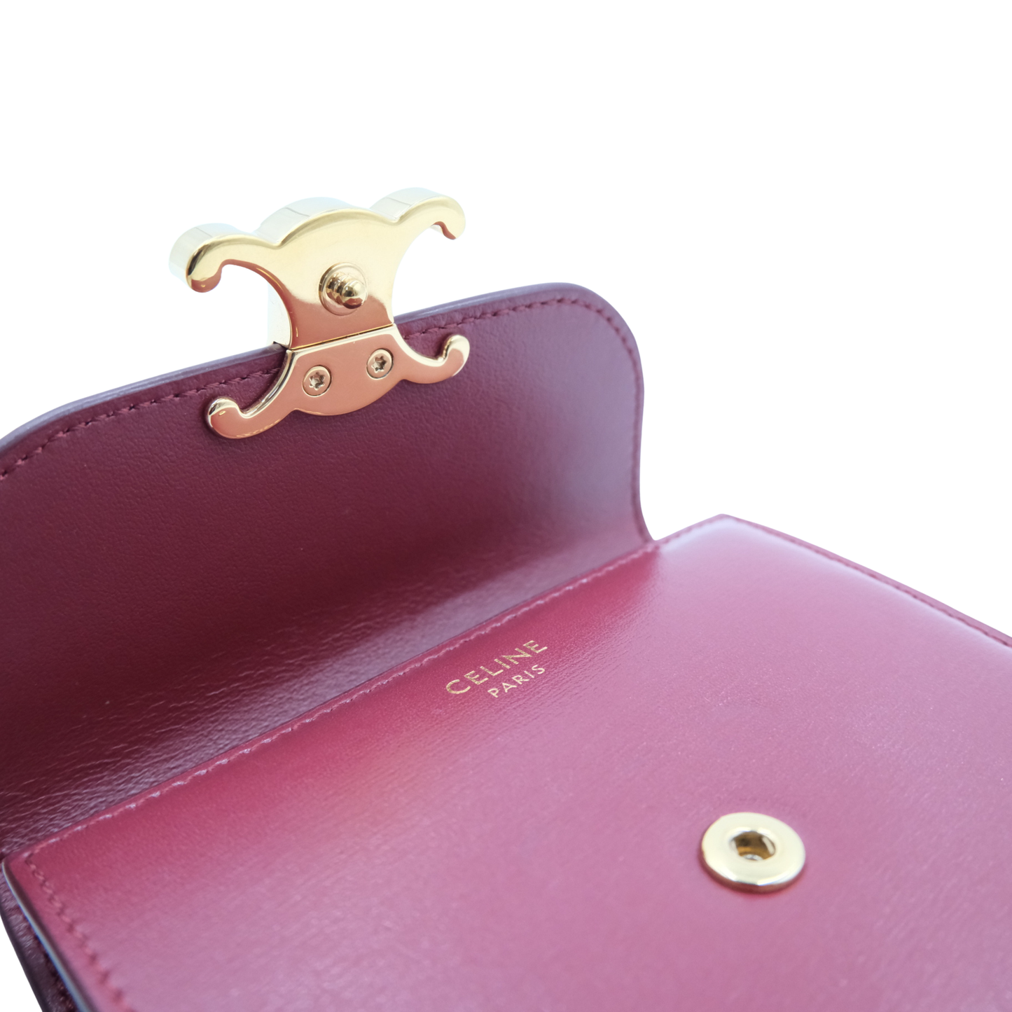 Celine Triomphe Small Flap Wallet