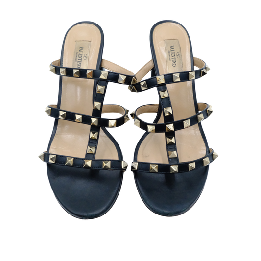 Valentino Garavani Rockstud Slide Sandals (Size 38.5)